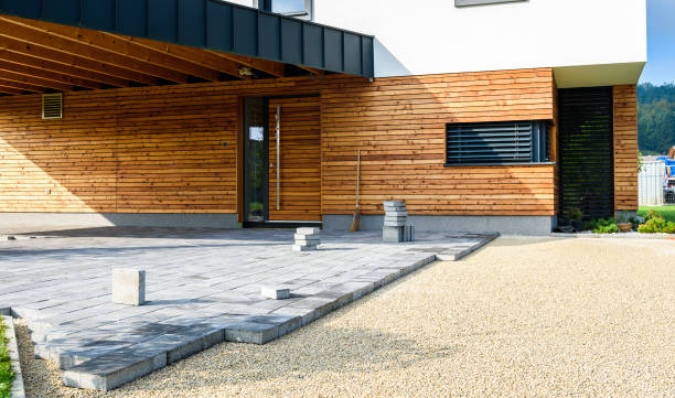 Permeable Paver Driveway in Dublin, VA