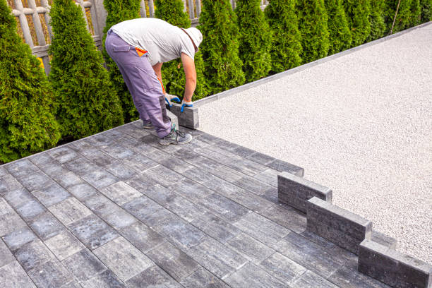 Residential Paver Driveway in Dublin, VA